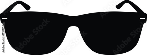  sunglasses vector, eyewear silhouette illustration  