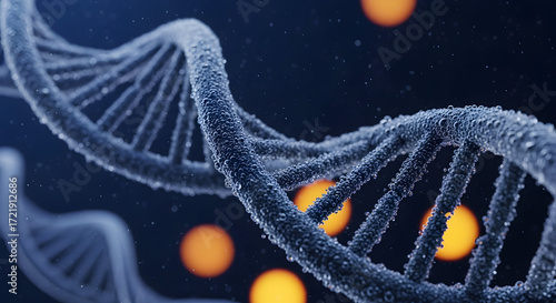 Unlocking Life's Code DNA Helix Genetic Research Science Medical Technology Biotechnology Molecular Biology Genetic Engineering Genome Sequencing