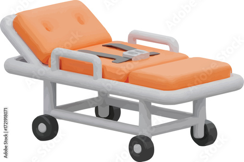 Patient trolley offers medical care assistance