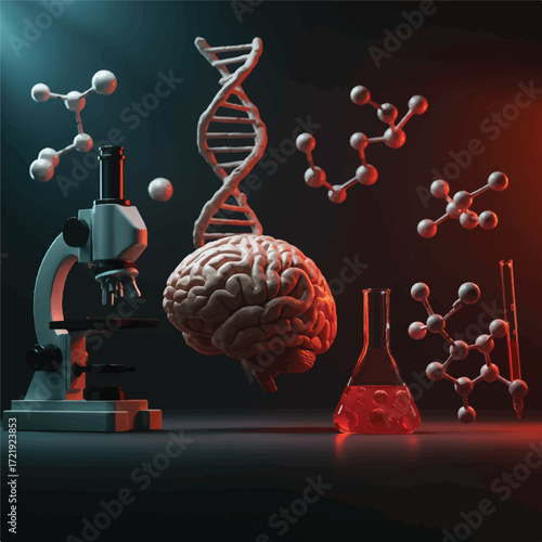 Unlocking the Brain Exploring Neuroscience Through Molecular Structures