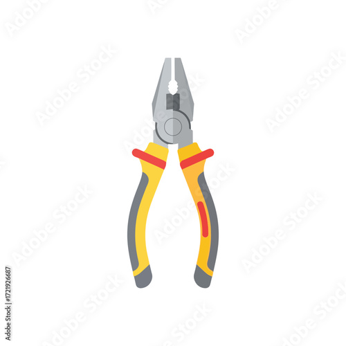 pliers isolated on white
