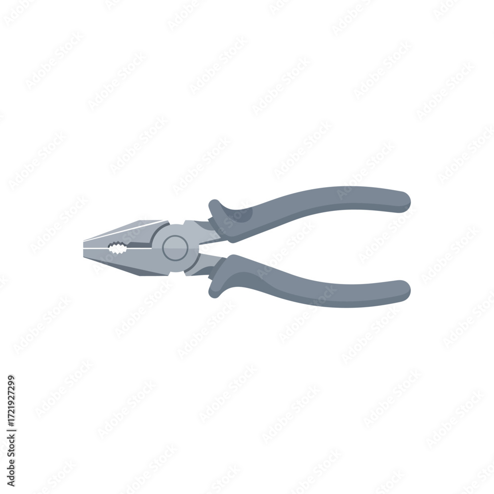 Obraz premium pliers isolated on white background