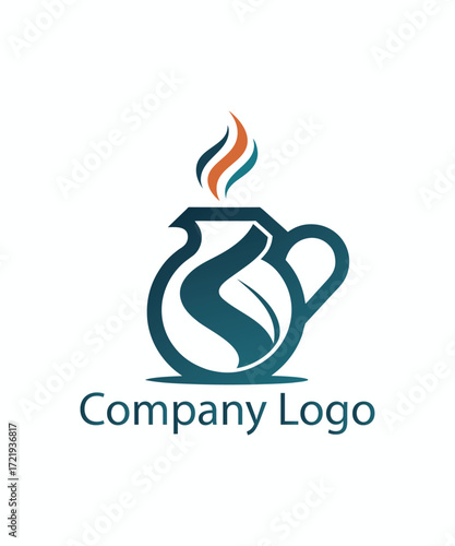 A stylized logo of a teapot with the letters S and R.