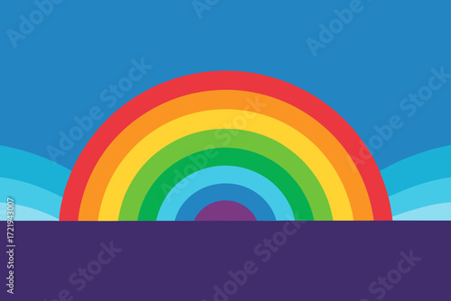 abstract rainbow background