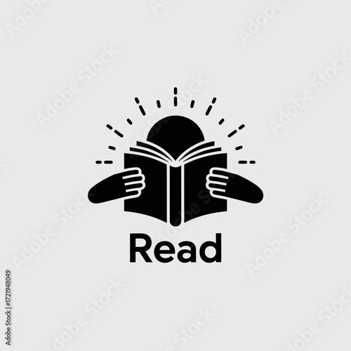 Knowledge is Power Icon – Reading, Learning, Education, Wisdom, Inspiration Symbol