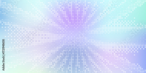 Soft blue, cyan, and purple pixel pattern background with abstract texture. Bitmap art design resembling a game screen, featuring a smooth gradient effect and digital atmosphere.