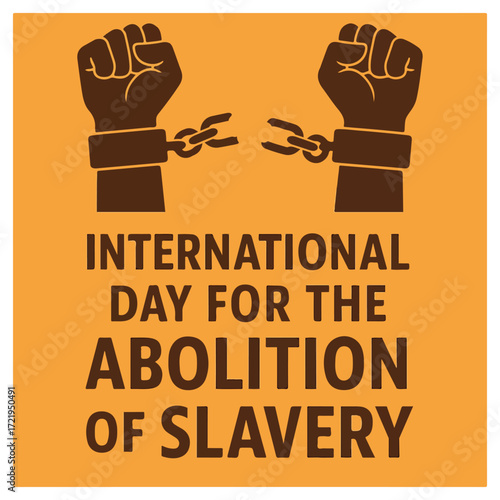 “International Day for the Abolition of Slavery Awareness”