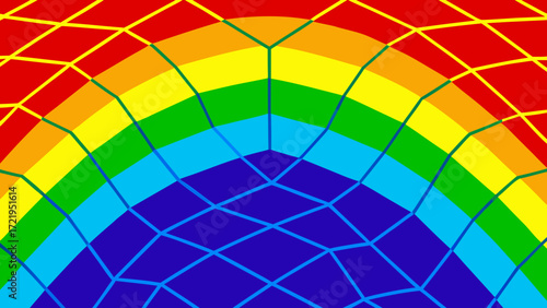 rainbow color background