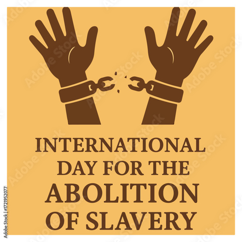 “International Day for the Abolition of Slavery Awareness”