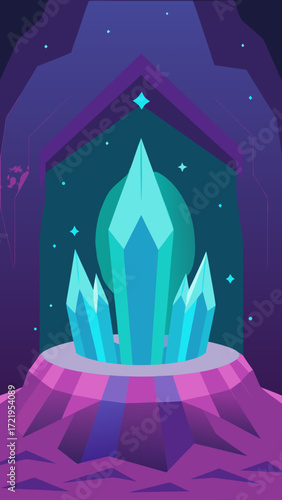 An enchanted fairy tale castle stands under a starry night sky, illuminated by the warm glow of magical light and a holiday candle