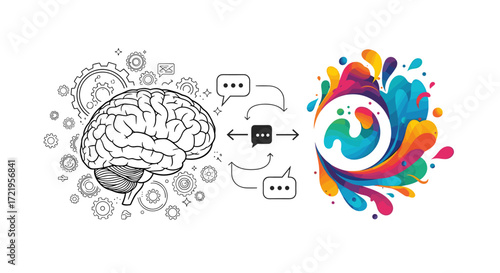The interplay between analytical thinking and creative ideation in problem solving.