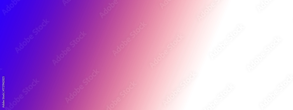 Fototapeta premium Abstract gradient of blue to purple to red and black isolated on transparent background