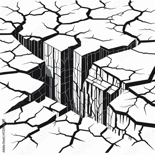 Two white coffee mugs filled with dark liquid floating in mid-air under a spotlight, casting shadows.