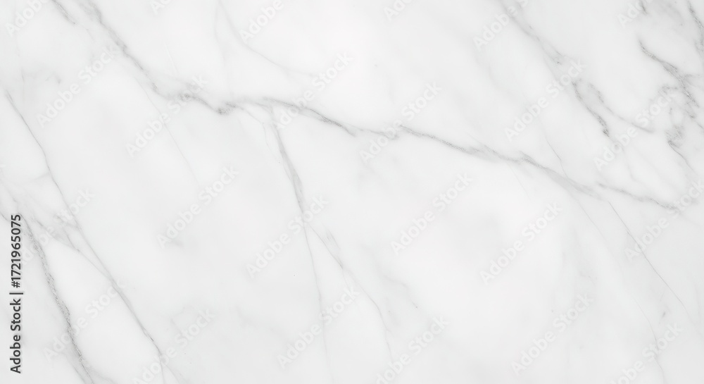Obraz premium Elegant White Marble Texture with Subtle Gray Veins and Natural
