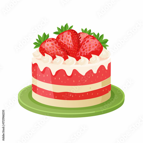 Erdbeertorte