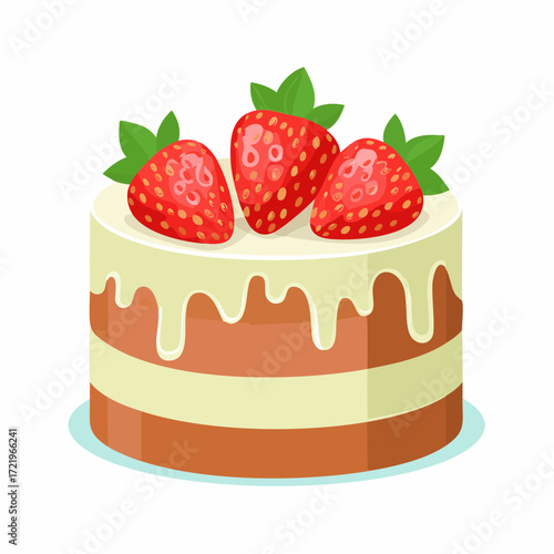Erdbeertorte