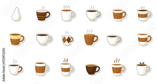 coffee with steam, cozy coffee cartoon, breakfast coffee mug, hot cocoa cup cartoon, coffee shop cups, coffee drink icons, cartoon cup set, coffee mugs vector, simple coffee cup cartoon, steaming hot 