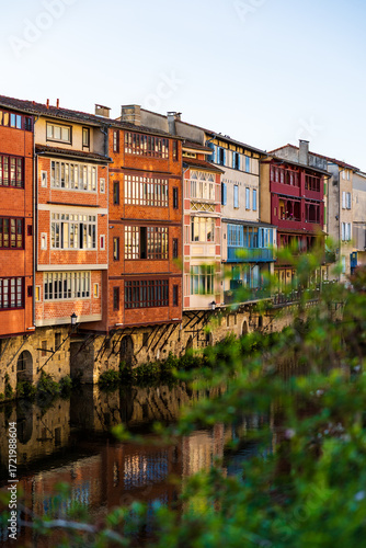Old Weavers, Papermakers and Tanners’ Houses Along the Agoût River in the Historic Center of Castres