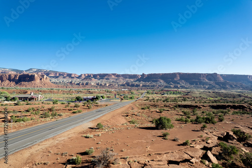 Utah State Route 24 through Capitol Reef National Park