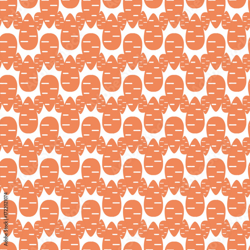 
Seamless childish pattern with cute farm animals creative kids texture