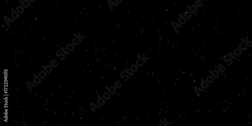 Winter black background for Christmas snowfall. White snow in the night sky. White snowflakes vector season winter Christmas.