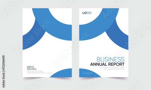 professional business cover, printable cover page, creative brochure cover