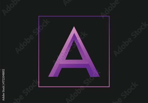 A letter design | letter vector