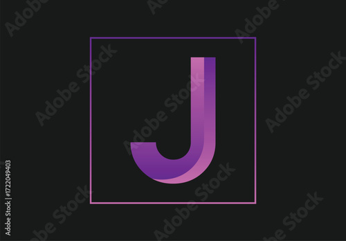 J letter design | letter vector