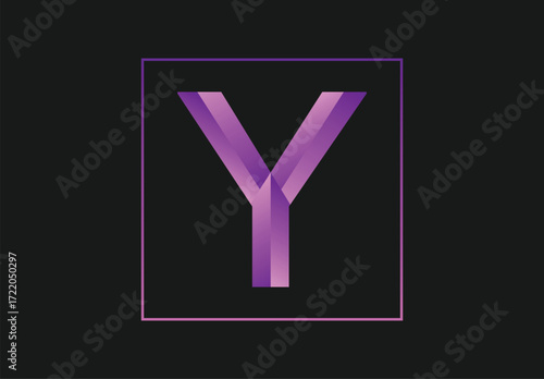 Y letter design | letter vector
