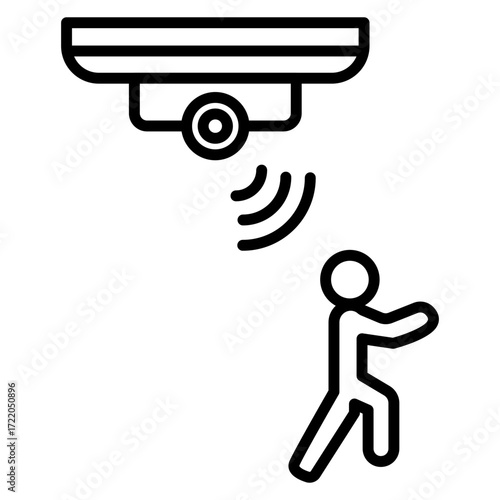 Motion Sensor Icon