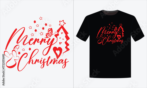 It's Christmas Time, Christmas T-shirt Design, Christmas, Vector Artwork