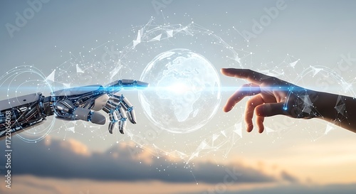 Artificial Intelligence and Human Connection Intertwined for a Brighter Future