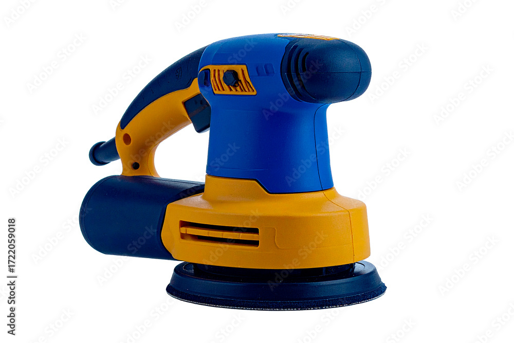 Naklejka premium an orbital sander isolated