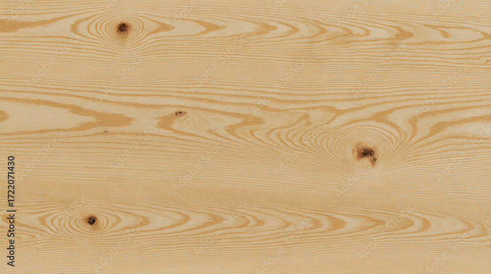 Fototapeta premium Beautiful light wooden texture with fine grain patterns and knots showcasing natural warmth and elegance