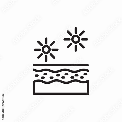 icon vector  soil solar energy 