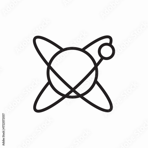 İcon vector planet galaxy 