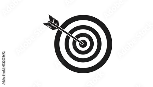 Simple target with arrow