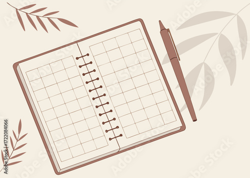 Hand-drawn sketch of a business graph showing financial data growth on paper with a pen