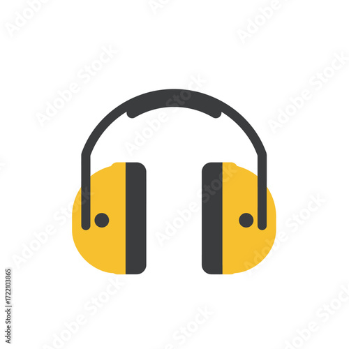 Essential personal hearing protection earmuffs safety gear for industrial workplaces and noisy environments, safeguarding auditory health