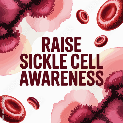 Raise Sickle Cell Awareness Poster