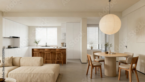 Wallpaper Mural living room interior Torontodigital.ca