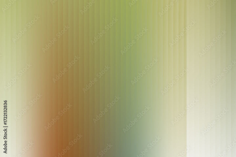 Obraz premium A serene gradient of green, brown, and white tones, creating a calming and natural visual experience with a soft and harmonious color palette
