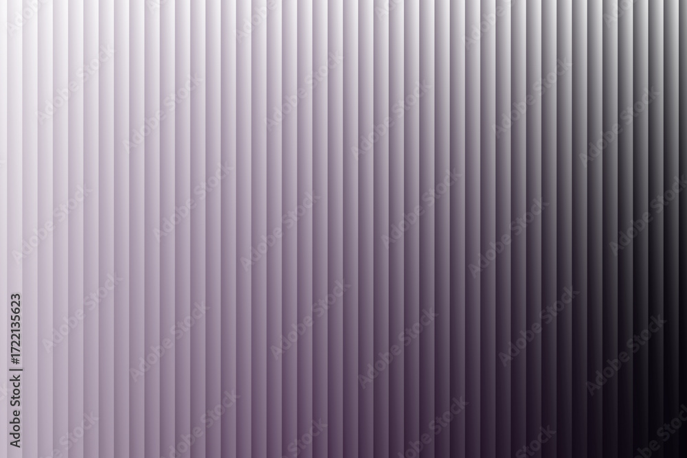 Fototapeta premium Elegant vertical striped pattern with a gradient from white to dark purple, creating a sophisticated and modern background isolated on white background