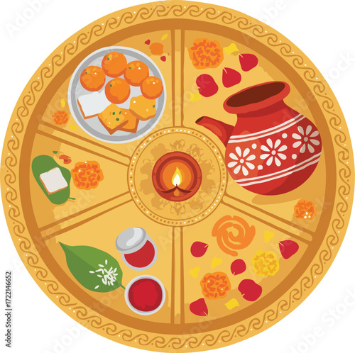 Karva Chauth thali