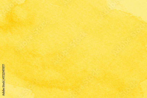 Abstract texture of yellow paint background.