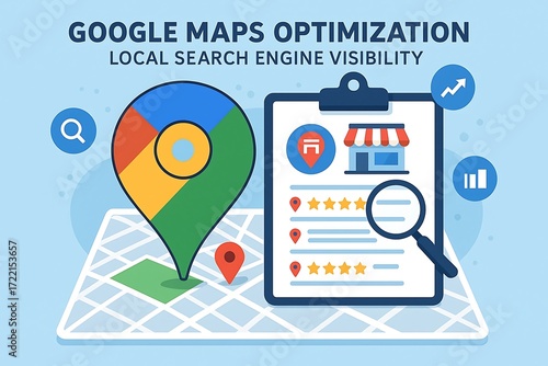 Google maps optimization for local search engine visibility and business growth