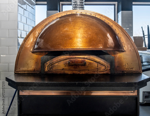 Neapolitan Pizza Oven in Italian Pizzeria