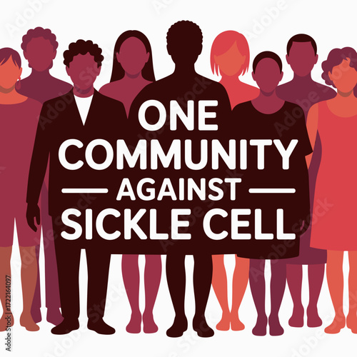 One Community Against Sickle Cell Poster