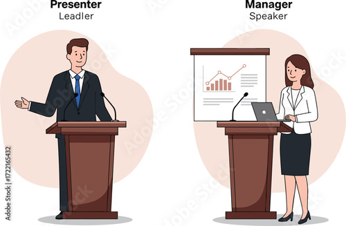Business presentation workshop, professional manager speaker, corporate meeting, leadership training, office seminar, teamwork collaboration, workplace strategy, presenter discussion