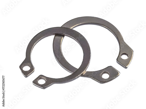 Stainless C type external circlip bearing retaining clip